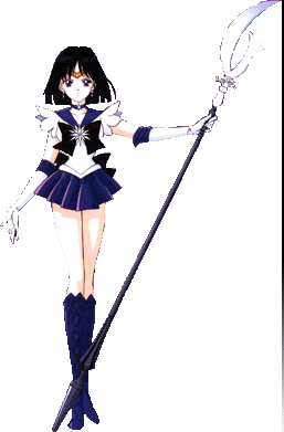 Sailorsaturn with the Silence Glaive (she has a cool fuku)