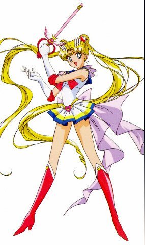 Super Sailor Moon (I like her hair in this)